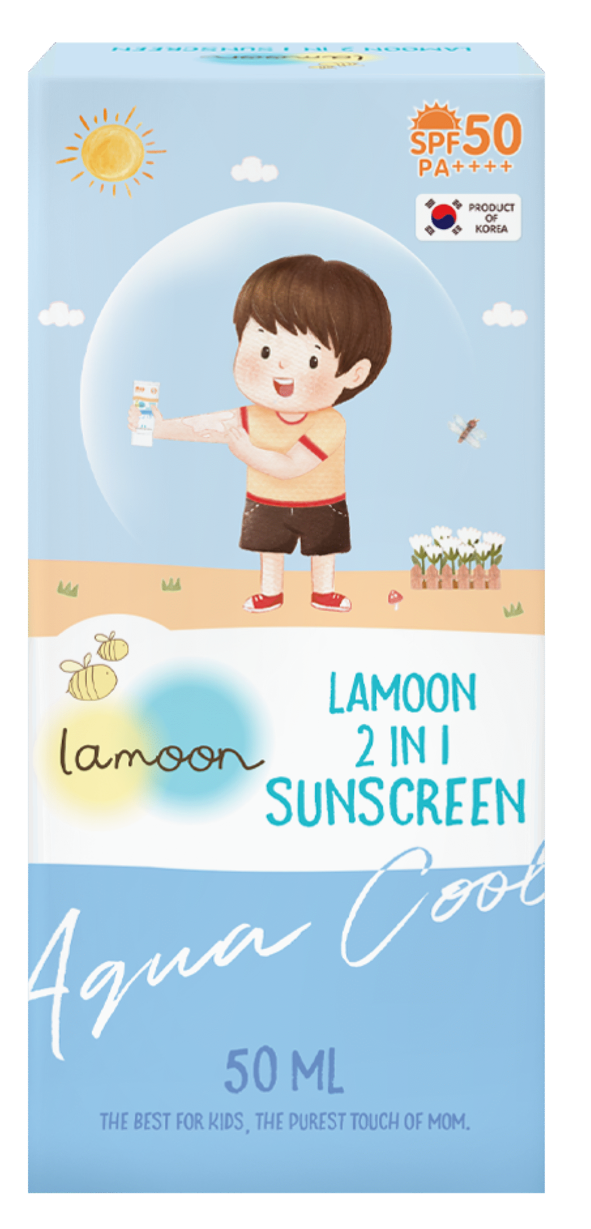 ⁦لامون واقي شمس 2×1 SPF50+ – حماية وترطيب 50مل⁩ - الصورة ⁦4⁩